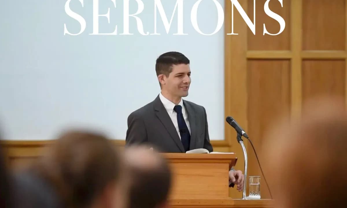 Sermons from Sharon Reformed Presbyterian Church